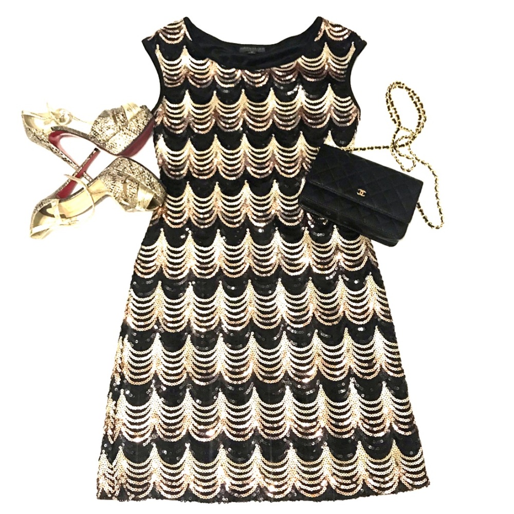 Sequined bodycon party dress